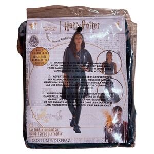 Harry Potter Slytherin Quidditch Costume Size Adult XL‎